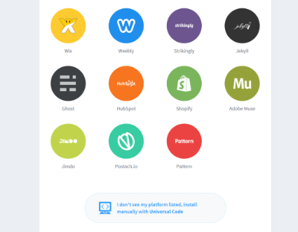 Disqus What platform is your site on? page